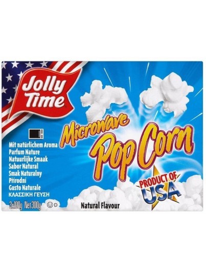 Jolly Time microwave pop corn natural 300 g
