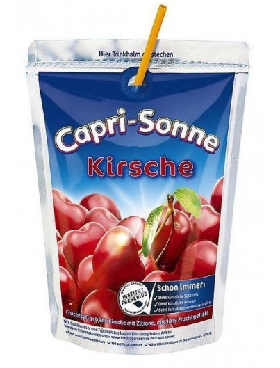 Capri-sonne cherry 200ml Capri-sonne cherry 200ml