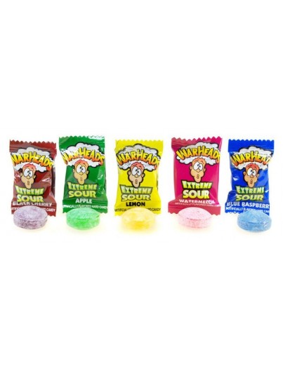 Warheads extreme sour hard candy 4g Warheads extreme sour hard candy 4g