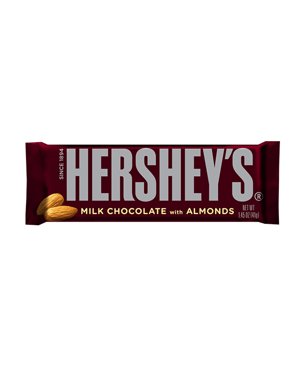 Hershey's Milk Chocolate almond Bar 43g