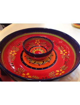 Tex Mex Chip And Dip Bowl Tex Mex Chip And Dip Bowl