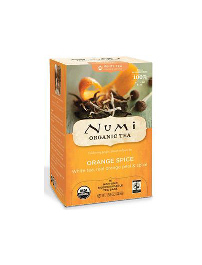 Numi Te White Orange Spice 6/16 ct Numi Te White Orange Spice 6/16 ct