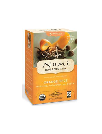 Numi Te White Orange Spice  6/16 ct