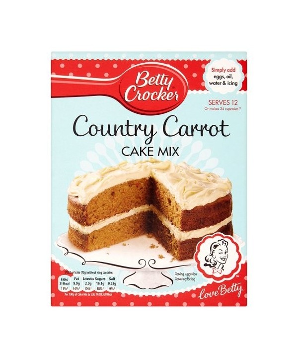 Betty Crocker Country Carrot Cake Mix 425g