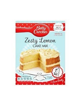 Lemon Cake Mix 425 gr. Betty Crocker