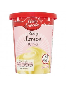 Betty Crocker Zesty Lemon Icing 400g Betty Crocker Zesty Lemon Icing 400g