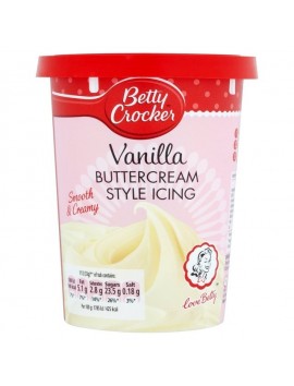 Vanilla Buttercream Style Icing 400 gr. Betty Crocker