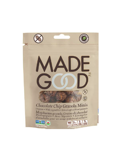 Made Good chocolate chip Muesli Minis 100g Made Good chocolate chip Muesli Minis 100g