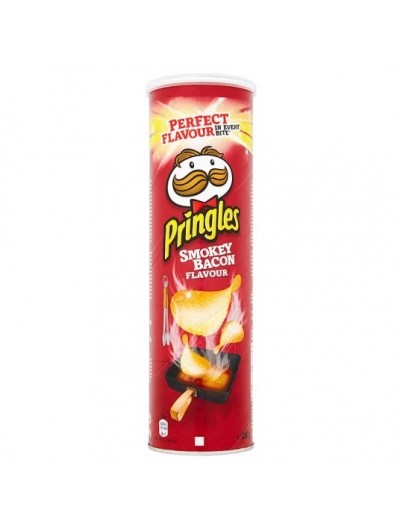 Pringles Smokey Bacon 200 gr Pringles Smokey Bacon 200 gr
