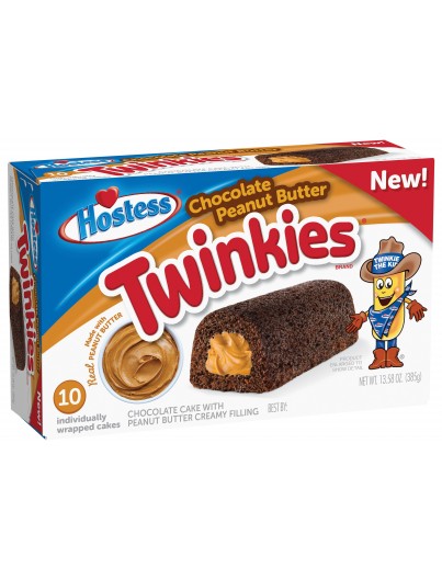 Hostess Twinkies chocolate peanut butter flavour 385 gr Hostess Twinkies chocolate peanut butter flavour 385 gr