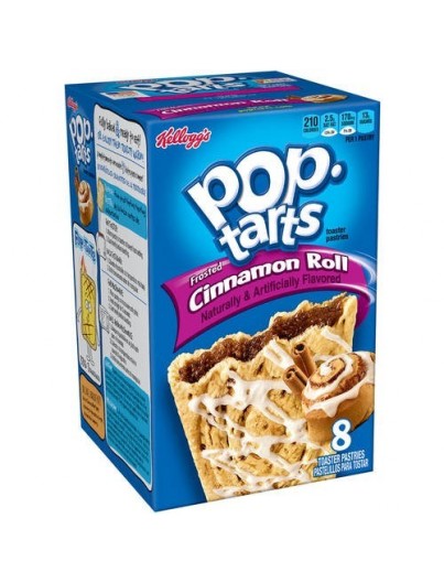 Kellogg´s pop tarts cinnamon roll 400 g Kellogg´s pop tarts cinnamon roll 400 g