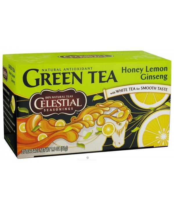 CS 20 bags honey lemon ginseng green tea