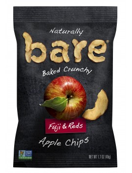 Bare snack fuji & reds apple chips 15 g