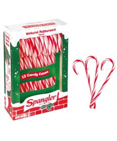 Candy Canes Peppermint 12 ud 150 gr. Spangler