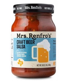 Craft beer Salsa454 gr. Mrs. Renfro's
