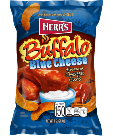 Cheese Curls Blue Cheese Buffalo 198 gr. Herr's