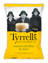 Cheddar & Chives 150 gr. Tyrrell's
