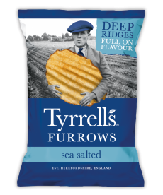 Furrows Sea Salted 150 gr. Tyrrell's