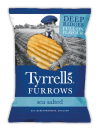 Furrows Sea Salted 150 gr. Tyrrell's