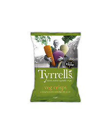 Vegetable chips 40 gr. Tyrrell's