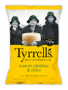 Cheddar & Chives 40 gr. Tyrrell's