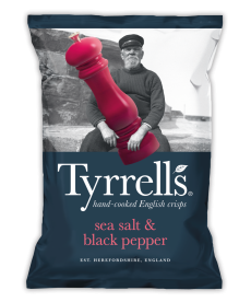 Sea Salt & Cracked Black Pepper 150 gr. Tyrrell's