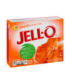 Gelatin peach flavor 85 gr. Jell-O