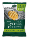 Furrows Sea Salt & Vinegar 150 gr. Tyrrell's