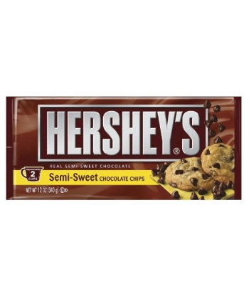 thumbnail interactive-video image 1 of Hershey's Mini Semi-Sweet Chocolate Baking Chips - 4M (Select Size Below) 1 of 3