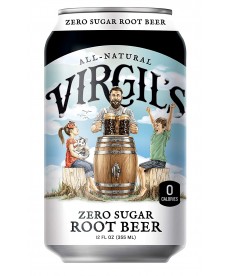 Zero Sugar Root Beer 355 ml. Virgil's