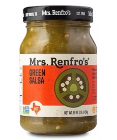 Green Salsa 454 gr. Mrs. Renfro's