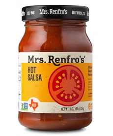 Hot Salsa 454 gr. Mrs. Renfro's