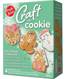 Gingerbread Cookie Kit 4ct 188 gr. Create a Treat