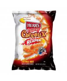 CheesetiX Crunchy Carolina Reaper Extra Hot 227 gr. Herr's
