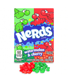 Watermelon & Cherry 46.7 gr. Wonka Nerds