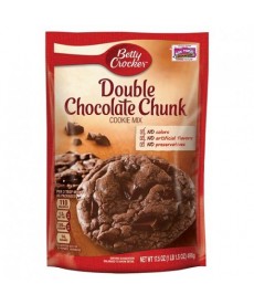 Double Chocolate Chunk Cookie Mix 496 gr. Betty Crocker