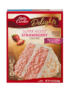 Super Moist Strawberry Cake Mix 432 gr. Betty Crocker
