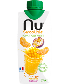 Orange Mango Passion Fruit 330 ml. NU Smoothie