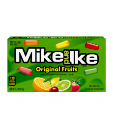 Fruit Chewy Assorted Fruit Flovered Candy 141 gr. Mike & Ike Original