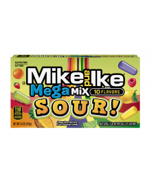 Mega Mix Sour 10 Flavors Fruit Flovered Candy 141 gr. Mike & Ikel