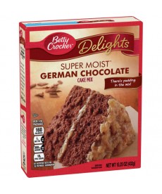 Super Moist German Chocolate Cake Mix 432 gr. Betty Crocker