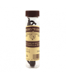 Madagascar Bourbon Two Vainilla Pods 250 gr. Nielsen Massey (vials beans black)