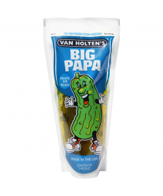 Big Papa Hearty Dill Pickle. Van Holten's