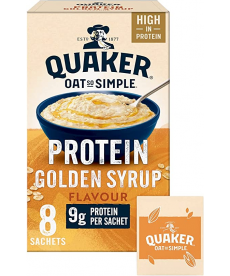 Oat So Simple Protein Golden Syrup 8x43 gr. Quaker