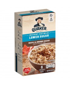 Lower Instant Oat Meal Maple & Brown Sugar 272 gr. Quaker