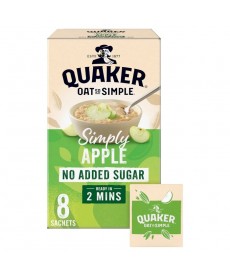 Simply No Added Sugar Aplle 8x33 gr. Quaker