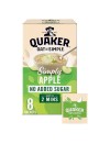 Simply No Added Sugar Aplle 8x33 gr. Quaker