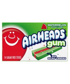 Gum Watermelon with Micro Candies  34 gr. Airheads 14 stick