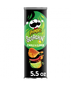 Pringles Scorchin chili lime 5.5oz 158 g