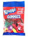 Gummies Peg Bag  Tropical Punch 3 Fruity Flavors 114 gr. Kool-aid